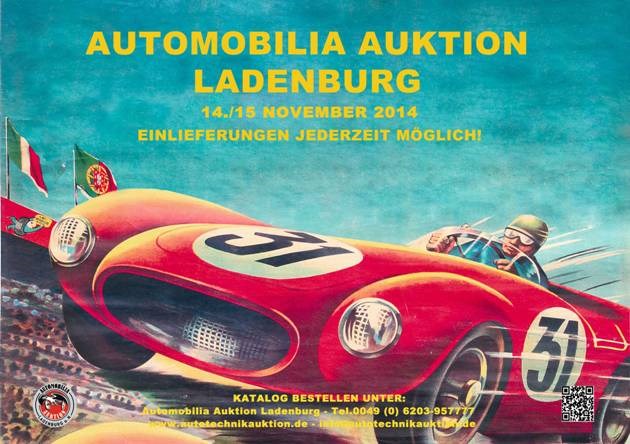 Automobilia vente aux enchères 2014
