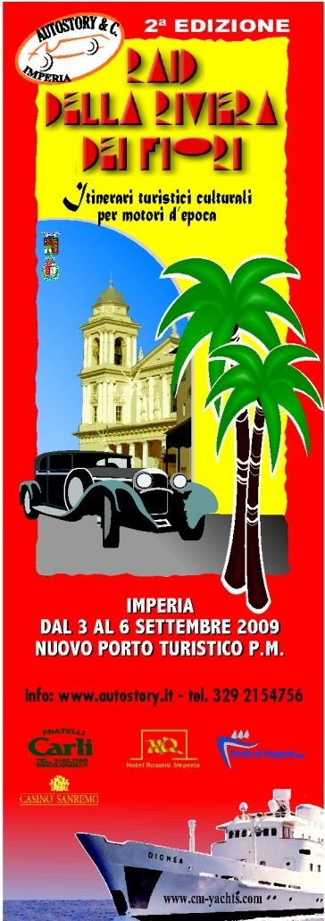 ITALIE - 2°RAID DELLA RIVIERA DEI FIORI 